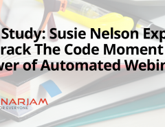 Case Study Susie Nelson Explains Her Crack The Code Moment The Power Of Automated Webinars